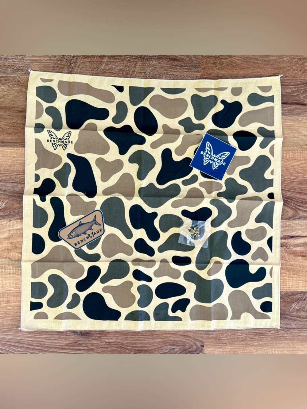 Shot Show 2025 Benchmade Camo Bandana Scarf NEW